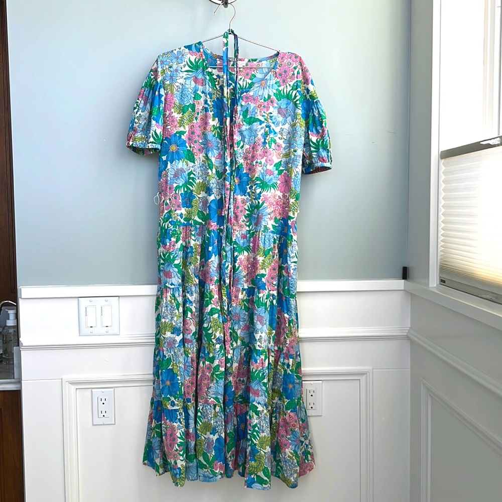 J Crew Floral Maxi